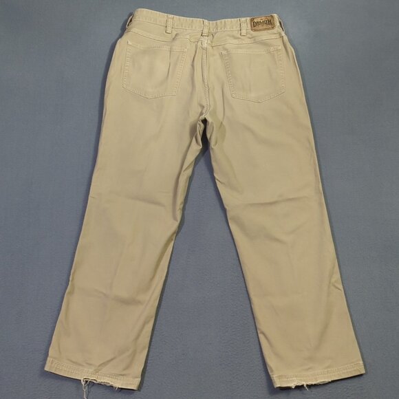 Duluth Pants Men's 36x32 Fits 36x30 Desert Khaki Flex Fire Hose Relaxed 5 Pocket - Picture 2 of 12